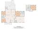 Comprehensive floor plan of the home, illustrating room dimensions and layout details on the main level at 196 Weston Rd., Pawleys Island, SC 29585