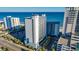 High-rise condo building with multiple balconies and street access at 2001 S Ocean Blvd. S # 1013, Myrtle Beach, SC 29577