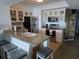 The kitchen features granite countertops, stainless steel appliances, and bar seating at 2100 Sea Mountain Hwy. # 520, North Myrtle Beach, SC 29582