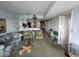 Open-concept living area leading to the kitchen, perfect for modern living at 2100 Sea Mountain Hwy. # 520, North Myrtle Beach, SC 29582
