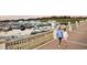 Scenic marina view with boats and yachts docked along the waterfront, enjoyed by a strolling couple at 223 Atlantic Breeze St., Myrtle Beach, SC 29572