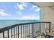Expansive ocean view from this unit's balcony overlooking the sandy beach at 2401 S Ocean Blvd. # 1262, Myrtle Beach, SC 29577