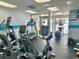 Bright exercise room with treadmills, elliptical and stationary bikes at 2801 S Ocean Blvd. # 1535, North Myrtle Beach, SC 29582