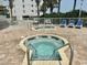 Outdoor hot tubs with chairs at condo community with beach access at 2801 S Ocean Blvd. # 1535, North Myrtle Beach, SC 29582