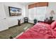 Bright bedroom showcasing a daybed, window with blinds, and decorative accents at 2818 Sanctuary Blvd., Conway, SC 29526