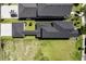 Birds eye view of new home with three car garage and large backyard at 287 West Palms Dr., Myrtle Beach, SC 29579