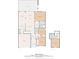 Detailed floor plan showcasing the layout of the home, including room dimensions and total square footage at 312 Caldera Ct., Murrells Inlet, SC 29576