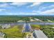 An aerial view showing close proximity to waterway, marinas and the ocean at 4329 Landing Rd., Little River, SC 29566