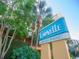 Landscaped entrance sign for The Caravelle Resort Hotel and Santa Maria Restaurant at 6900 N Ocean Blvd. # 834, Myrtle Beach, SC 29577