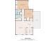 Detailed floor plan featuring two bedrooms, living room, kitchen, and a large patio at 800 9Th Ave. S # N-1, North Myrtle Beach, SC 29582