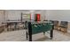 Fun game room offers a foosball table, ping pong table, and lounge seating at 9650 Shore Dr. # 507, Myrtle Beach, SC 29572