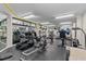 Well-equipped fitness center with treadmills, ellipticals, and rowing machines for a complete workout at 9650 Shore Dr. # 507, Myrtle Beach, SC 29572