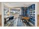 Bright library featuring large window with neighborhood views and a built-in bookcase at 9650 Shore Dr. # 507, Myrtle Beach, SC 29572