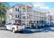 Attractive three-story condo building with ample parking at 1058 Sea Mountain Hwy. # 10-101, North Myrtle Beach, SC 29582