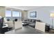 Spacious living room with ocean view, comfortable seating, and dining area at 107 S Ocean Blvd. # 503, Myrtle Beach, SC 29577