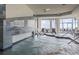 Indoor pool area with waterfall feature and comfortable lounge chairs, offering a tranquil spa-like experience at 107 S Ocean Blvd. # 503, Myrtle Beach, SC 29577