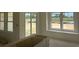 Bright interior with large windows overlooking green space; kitchen area needs finishing at 119 Westfield Circle, Conway, SC 29526