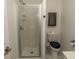 Bathroom features a walk-in shower and toilet at 123 Retreat Pl., Little River, SC 29566