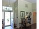 Bright foyer with high ceilings, stylish decor, and an inviting entrance at 1307 Carolina Wren Ln., Murrells Inlet, SC 29576