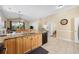 Open kitchen featuring an island with seating and seamless flow to living areas at 139 Avian Dr. # 6-201, Pawleys Island, SC 29585