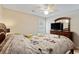 Bedroom featuring a ceiling fan and a dresser with a television at 140 Pixie Dust Ct., Myrtle Beach, SC 29588