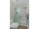 Modern bathroom with a glass-enclosed shower and contemporary fixtures, perfect for a refreshing experience at 1450 St. George Ln. # E, Myrtle Beach, SC 29588