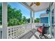 Relaxing front porch with outdoor seating and views of the neighborhood at 1733 24Th Ave. N, North Myrtle Beach, SC 29582