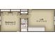 Upstairs floor plan showing the loft, fourth bedroom and bathroom for the dwelling at 2166 Gooseberry Way, Longs, SC 29568