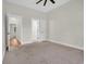 Bedroom with an open doorway to an en-suite bathroom and a separate entrance at 2192 Eastwoods Dr., Conway, SC 29526