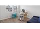 Well-lit office space with desk, chair, storage, and view of the neighborhood through the window at 244 Jasper Overlook Way # 244, Myrtle Beach, SC 29588