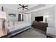Relaxing bedroom featuring a comfortable bed, dresser with TV, and soothing decor at 2600 N Ocean Blvd. # 1914, Myrtle Beach, SC 29577