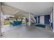 Spacious stilted parking with ample room for vehicles and outdoor equipment at 302 46Th Ave. N, North Myrtle Beach, SC 29582