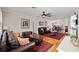 Inviting living room with hardwood floors, comfortable seating, and tasteful decor at 302 46Th Ave. N, North Myrtle Beach, SC 29582