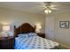 Well-appointed bedroom with a decorative headboard, lamps, and a calming, inviting ambiance at 312 Shelly Bay Ct., Surfside Beach, SC 29575