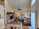 Spacious living area with vaulted ceilings and large sectional sofa at 312 Shelly Bay Ct., Surfside Beach, SC 29575