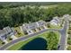 Gorgeous townhomes featuring lush landscaping and pond views, in a golf course community at 315 Bulkhead Bend # 315, Carolina Shores, NC 28467