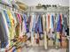 Organized walk-in closet with shelves, hanging rods, and plenty of storage space at 315 Bulkhead Bend # 315, Carolina Shores, NC 28467