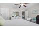 Bright bedroom with a view from the bed to the dresser, closet, and doorway at 408 Capua Ct., Myrtle Beach, SC 29588