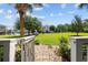 Beautiful garden view with walkway, lush landscaping, and serene common areas in the background at 4683 Wild Iris Dr. # 103, Myrtle Beach, SC 29577