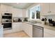 Clean and efficient kitchen features stainless steel appliances and ample counter space at 52 Trimmings Ct., Pawleys Island, SC 29585