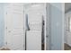 Efficient laundry area featuring stacked washer and dryer with easy access at 6001 - 1040 S Kings Hwy., Myrtle Beach, SC 29575