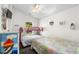Cozy bedroom with a bunk bed, bright decor, and carpeted floors perfect for a room at 6001-1010 S Kings Highway, Myrtle Beach, SC 29575