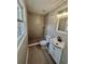 Charming bathroom with tiled shower and modern sink vanity at 616 Mckinley Way, Conway, SC 29526