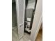 A home's HVAC system is accessible behind a louvered closet door, providing heating and cooling at 616 Mckinley Way, Conway, SC 29526