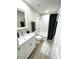 This bathroom features a single sink vanity with a tub and shower combo at 620 Bathurst Dr., Myrtle Beach, SC 29579