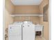 Practical laundry room with modern washer, dryer, and utility sink at 943 Oak St., Aynor, SC 29511