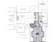 Second story floor plan featuring a bonus room and attic storage at Lot 142 Millbank Rd., Georgetown, SC 29440