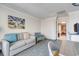 Living space with comfortable seating and a calming decor at 1105 S Ocean Blvd. # 128, Myrtle Beach, SC 29577