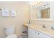 Bathroom with toilet and vanity at 1304 N Ocean Blvd. # S-307, Myrtle Beach, SC 29577