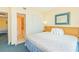 Bedroom with closet and connected bathroom at 1304 N Ocean Blvd. # S-307, Myrtle Beach, SC 29577